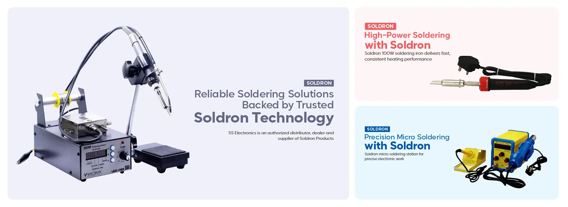 Soldron Authorized Dealer in India