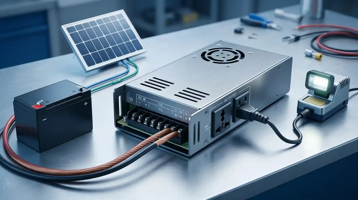 DC to AC Converter: Working and Applications
