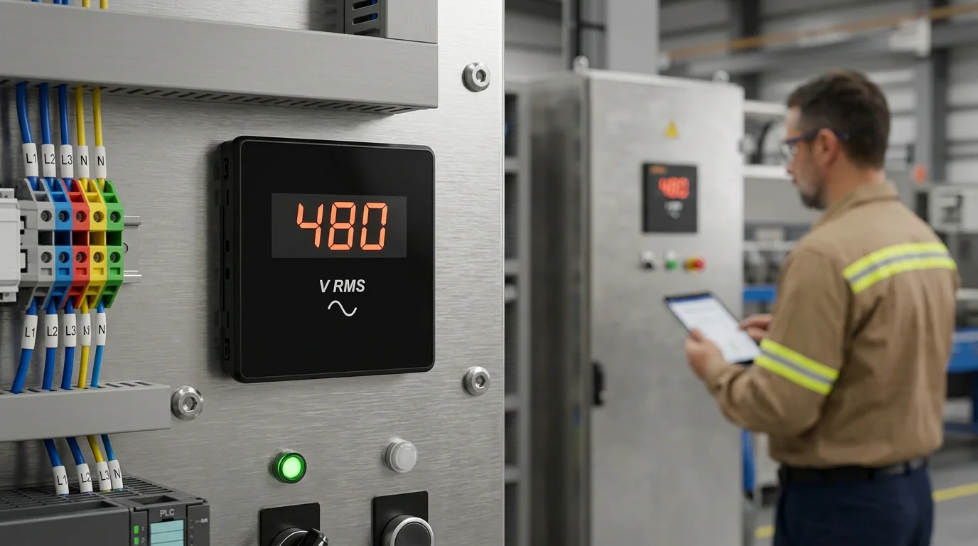 What Is a Digital Voltmeter? Working Principle and Industrial Applications